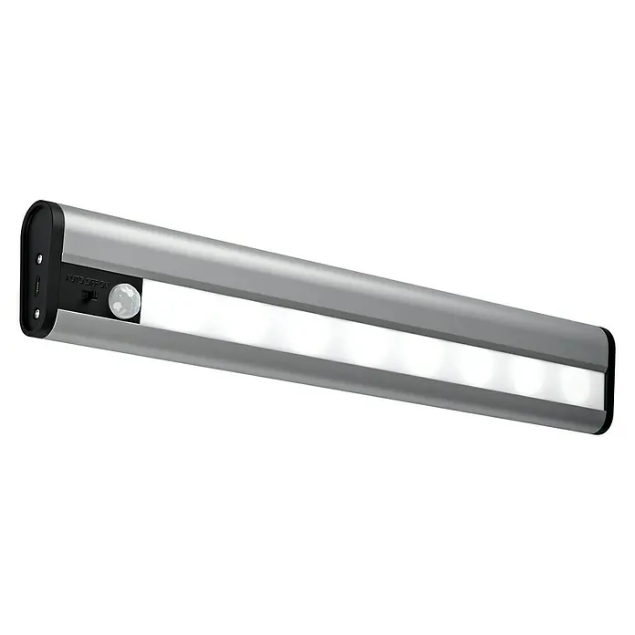 Ledvance LED-Unterbauleuchte - 1,4 W, Kaltweiß, Länge: 300 mm, Betriebsart: Batteriebetrieben - Diagonale Ansicht