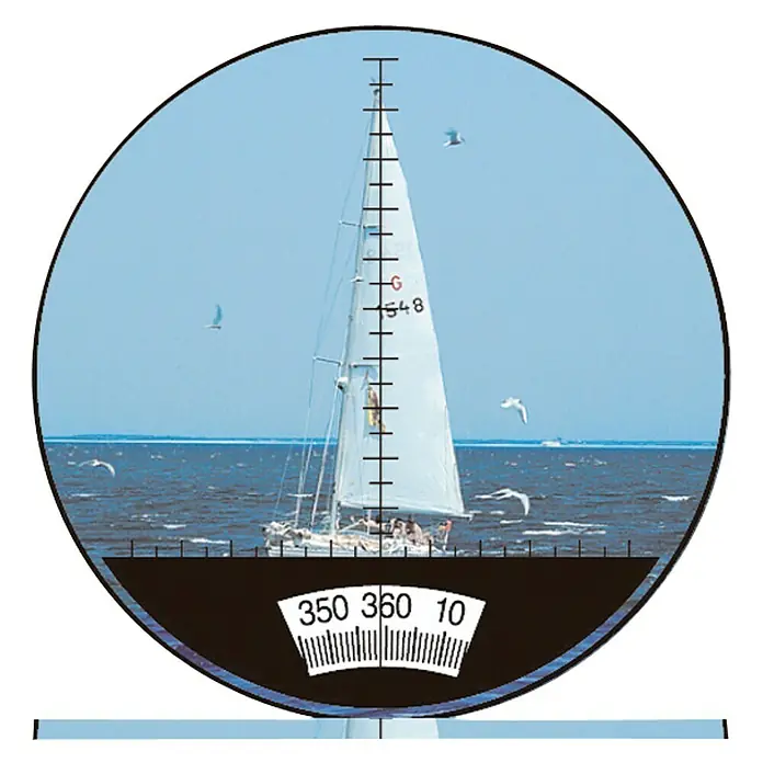 Talamex Verrekijker - 7 standen, Lensdiameter: 50 mm, Met kompas - Vooraanzicht