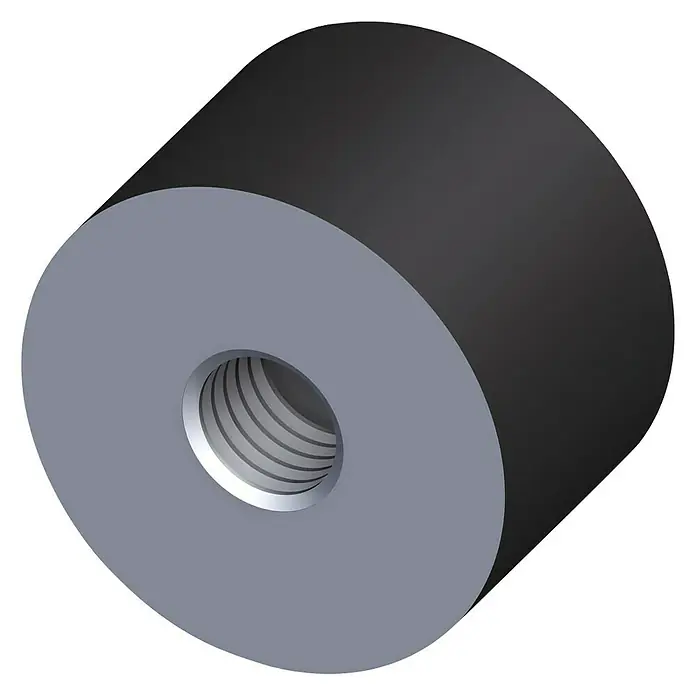 Kantoflex Gummipuffer - B x H: 30 x 20 mm - Linke Seitenansicht