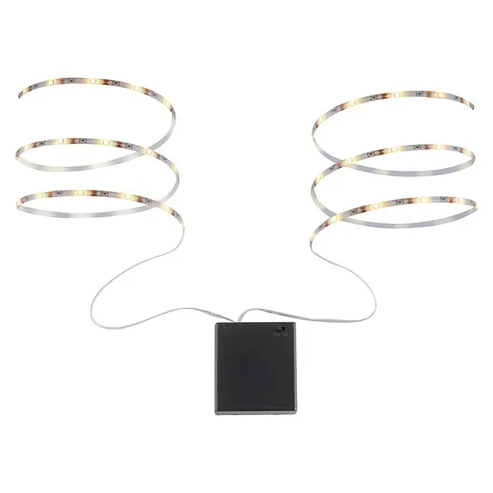 Tween Light LED-Band - Länge: 80 cm, Lichtfarbe: Warmweiß, 1,8 W, Batteriebetrieben - Vorderansicht