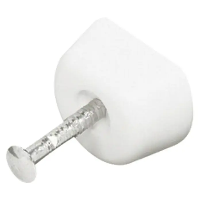 Stabilit Bodenträger - B x H: 14,5 x 12 mm, Weiß - Vorderansicht