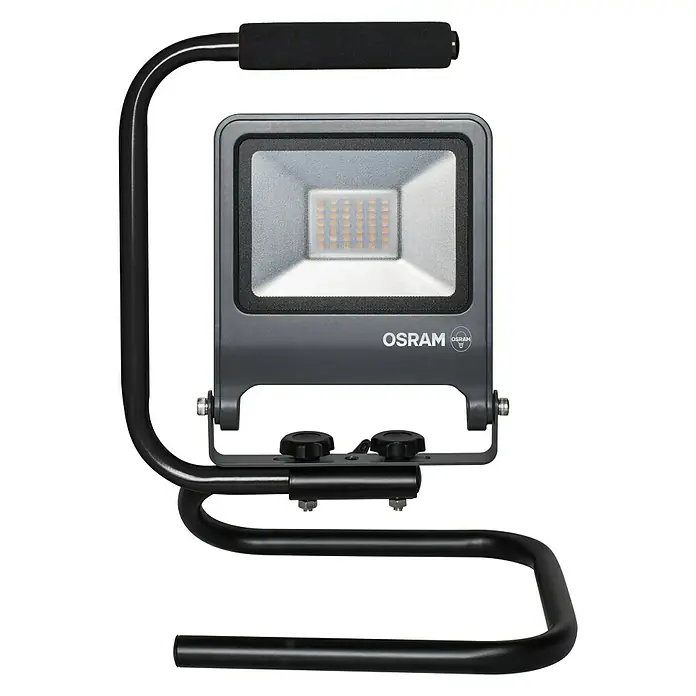 Ledvance LED-Strahler Floodlight - 30 W, Schwarz, Tragegriff, IP65 - Vorderansicht