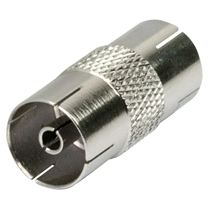 Schwaiger Antennen-Adapter - 2 x IEC-Buchse - Vorderansicht