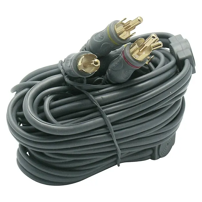 Metronic Cable RCA - Clavija RCA, 3 m - Vista angular