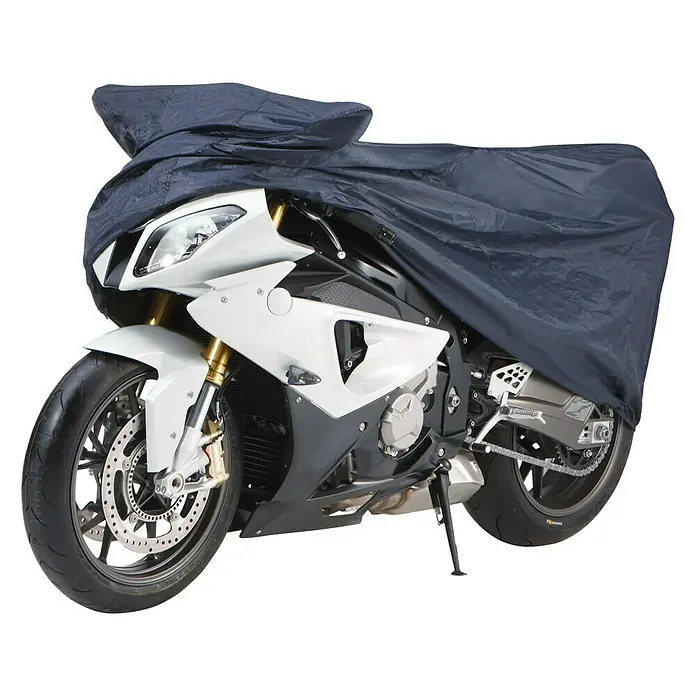 Cartrend Motorradgarage - Passend für: Honda CBF 600, Yamaha YZF-R6, L x B x H: 229 x 125 x 99 cm - Vorderansicht