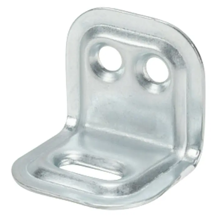 Stabilit Escuadra regulable - L x An x Al: 25 x 30 x 1 mm, Acero, Zincado - Vista angular