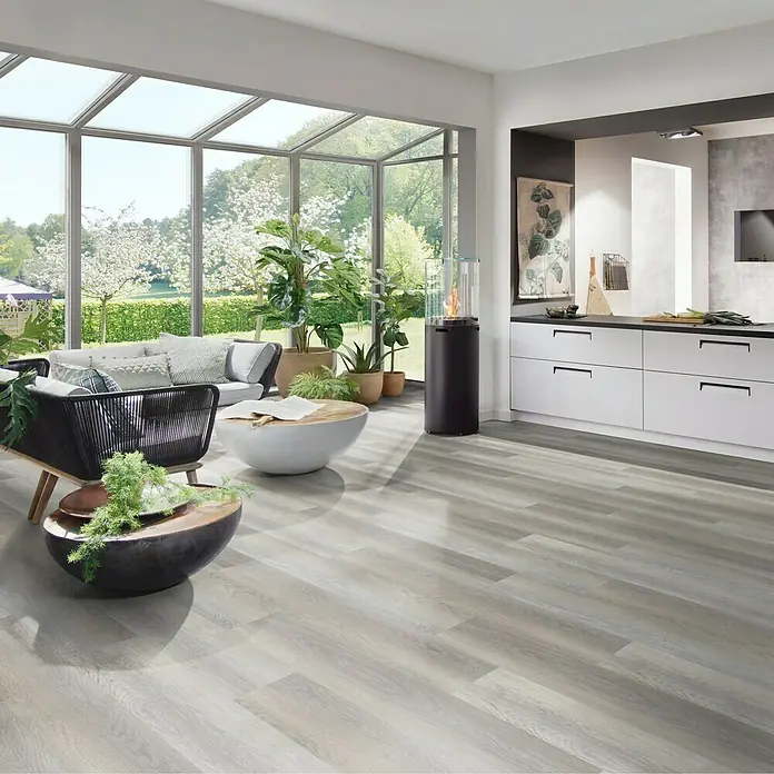 Vinylboden Strong SPC Hexenberg - 1.524 x 228 x 6,5 mm, Landhausdiele - Stimmungsaufnahme