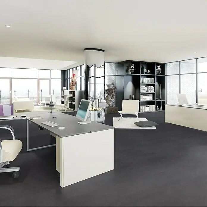 Vinylboden Strong SPC Travertin Gerdoo - 935 x 465 x 6,5 mm, Steinoptik - Stimmungsaufnahme