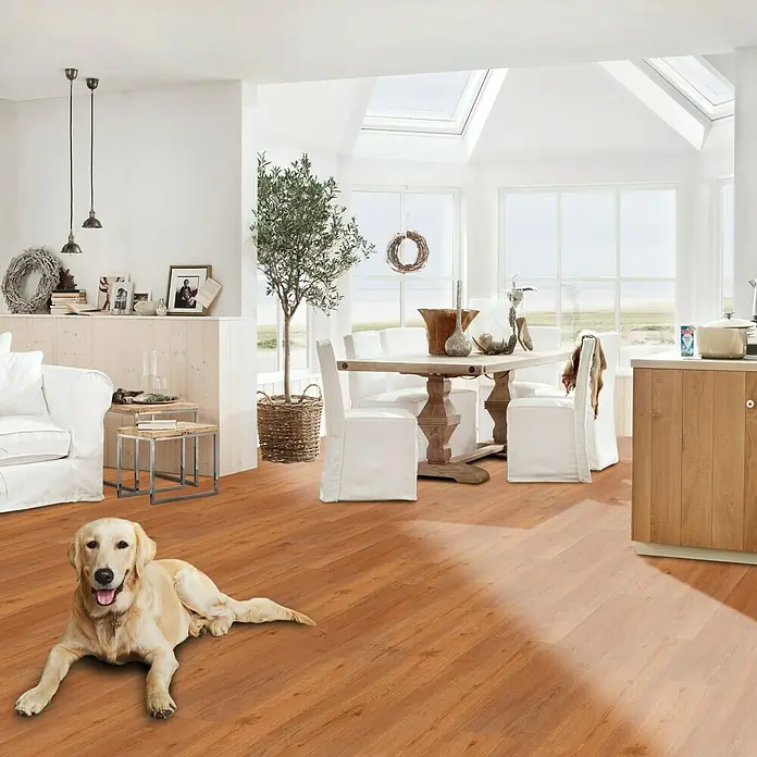 Vinylboden Strong SPC Bucura - 1.524 x 228 x 6,5 mm, Landhausdiele - Stimmungsaufnahme