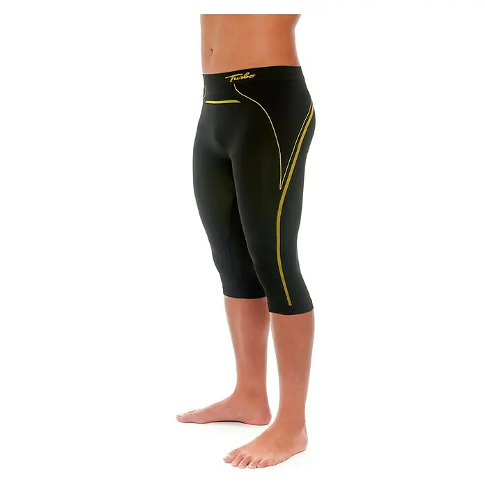 Turbo Pantalones térmicos pirata - XL, Apto para: Caballeros, Negro - Producto en uso