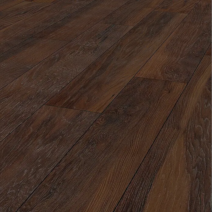 LOGOCLIC Vinto Laminat Hickory Narava - 1.285 x 192 x 10 mm, Rustikalni pod - Detaljan prikaz