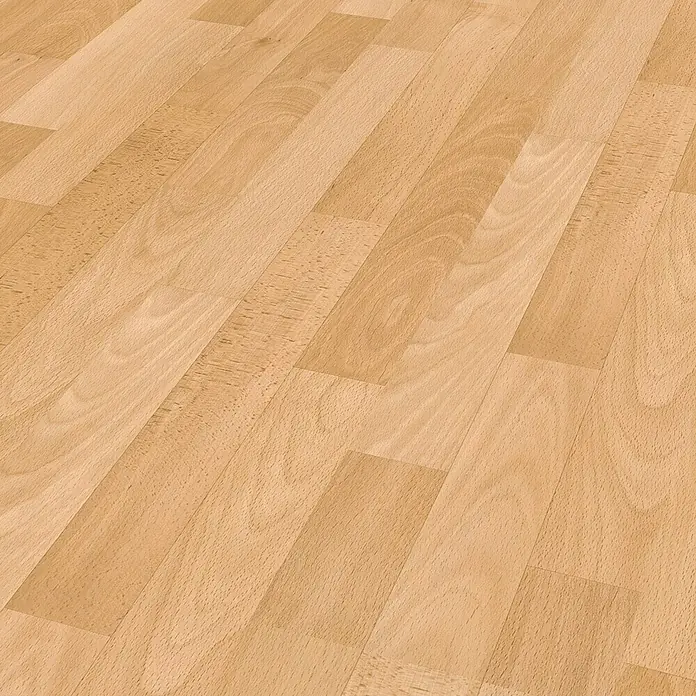 LOGOCLIC Classico Laminaat Beukenhout Moldau - 1.285 x 192 x 8 mm, Driestrooks planken - Close-up