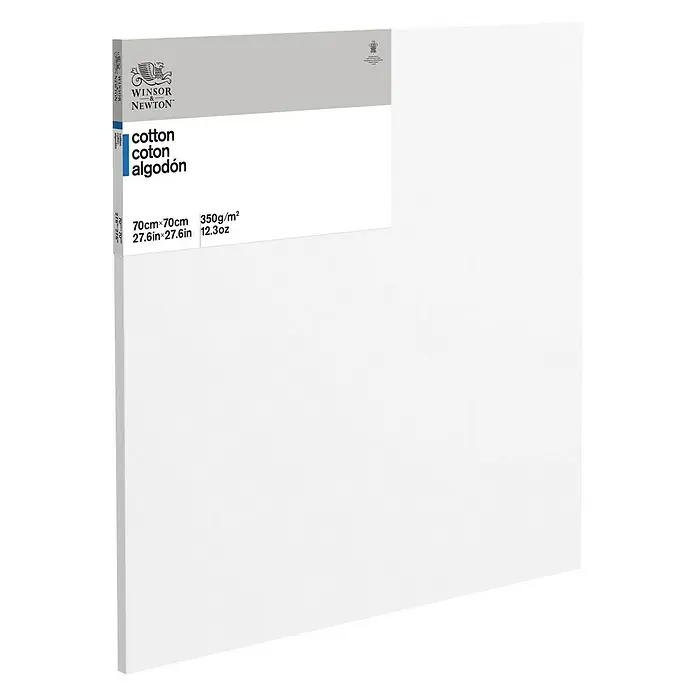 Winsor & Newton Classic Keilrahmen - 70 x 70 x 1,9 cm, Baumwolle, 3-fach grundiert - Vorderansicht