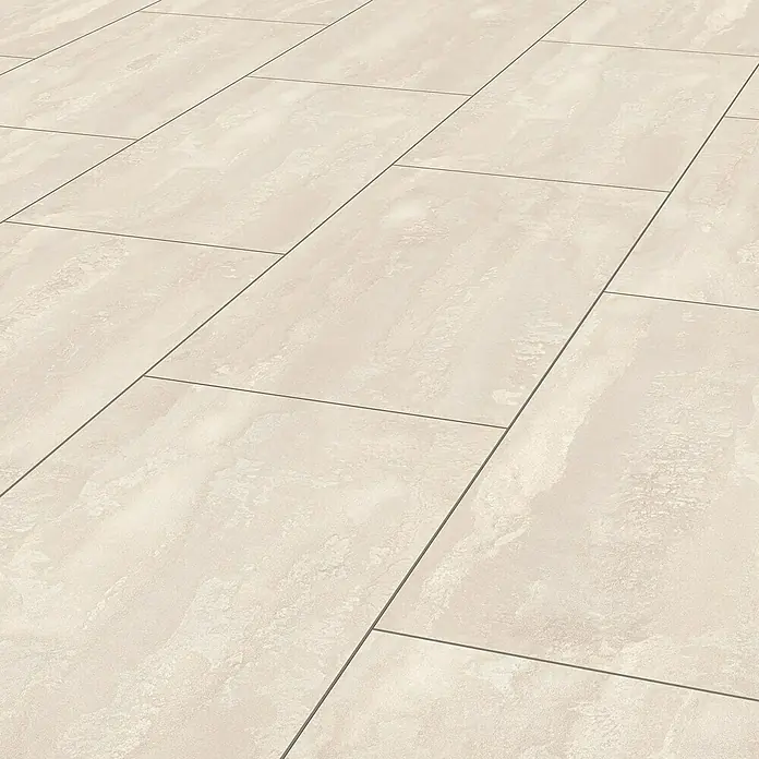 LOGOCLIC Ceramico Laminat Bright Powder - 635 x 327 x 8 mm, Izgled pločica - Detaljan prikaz