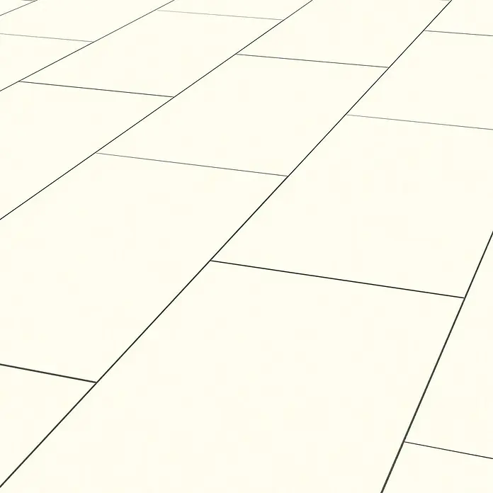 LOGOCLIC Ceramico Laminat Bianco - 635 x 327 x 8 mm, Fliesenoptik - Detailaufnahme