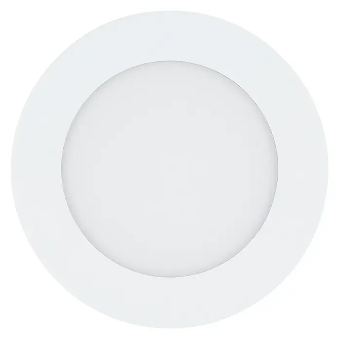 Eglo Led-inbouwverlichtingset Fueva - 15 W, Wit, 3 st., Warm wit, Diameter: 12 cm - Vooraanzicht