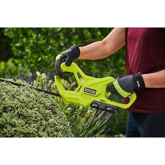 Ryobi ONE+ Akumulatorske škare za živicu RY18HT40A-113 - 18 V, 1,3 Ah, 1 baterija, Duljina reza: 40 cm - Proizvod u upotrebi