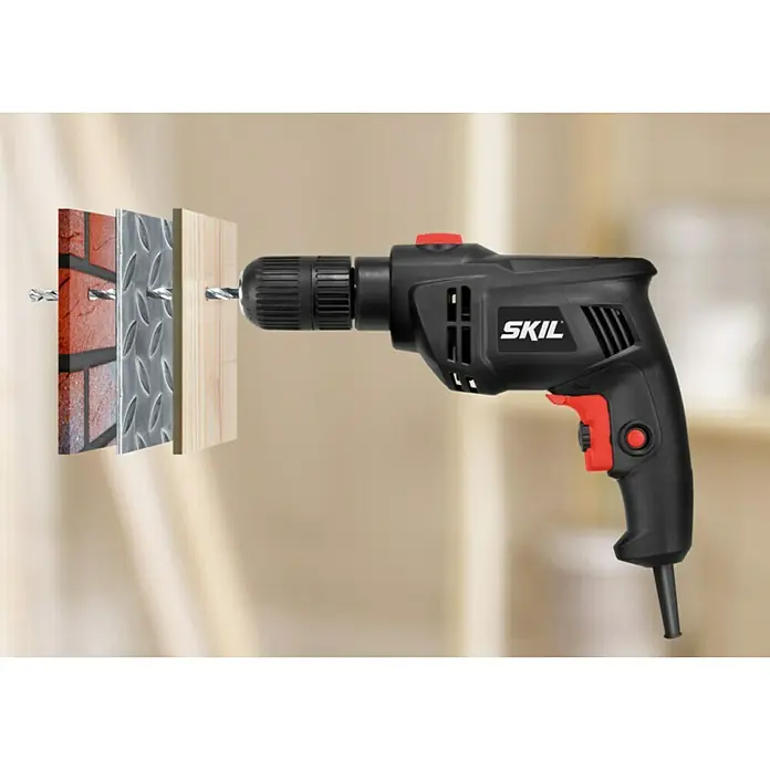 Skil Schlagbohrmaschine 1020 AA - 550 W, Leerlaufdrehzahl: 0 U/min - 2.700 U/min - Anwendungsbeispiel