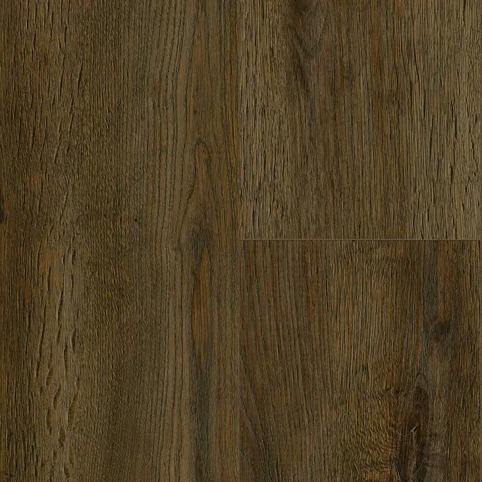Egger Home Korkboden Comfort Barino Eiche Dunkel - 1.292 x 245 x 8 mm, Landhausdiele - Vorderansicht
