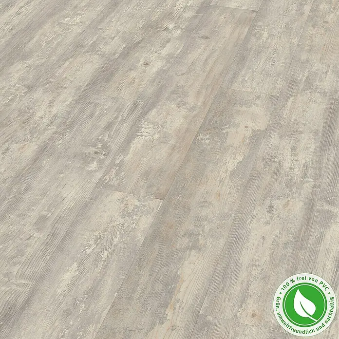 Egger Home Handmuster GreenTec Zapulla Pinie Hell - 350 x 230 x 7,5 mm, Landhausdiele - Linke Seitenansicht