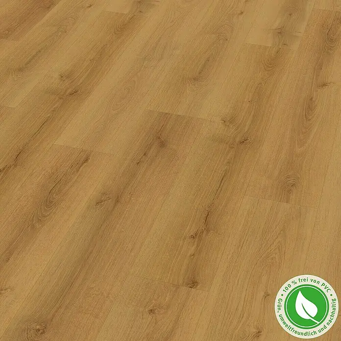 Egger Home Dizajnerske podne obloge GreenTec Eiche Velvet - 1.292 x 193 x 7,5 mm, Rustikalni pod - Pogled s lijeve strane