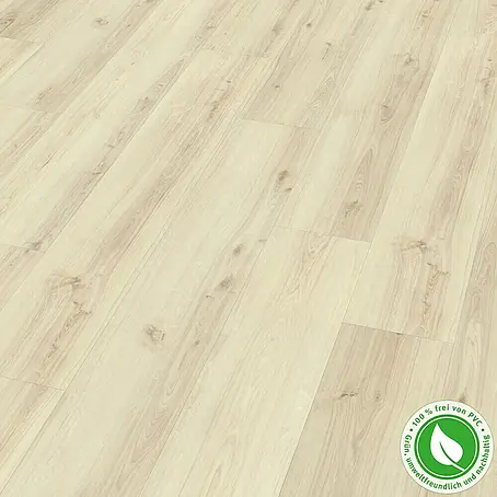 Egger Home Designboden GreenTec Eiche Dezent Weiß