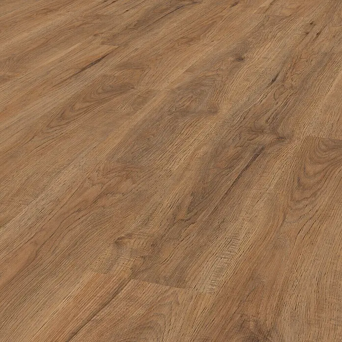 LOGOCLIC Laminat Nussbaum - 1.285 x 192 x 8 mm, Landhausdiele - Detailaufnahme