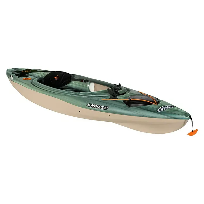 Pelican Kajak Argo 100X Angler - L x B: 305 x 71 cm, Tragkraft: 125 kg, Geeignet für: 1 Person - Diagonale Ansicht