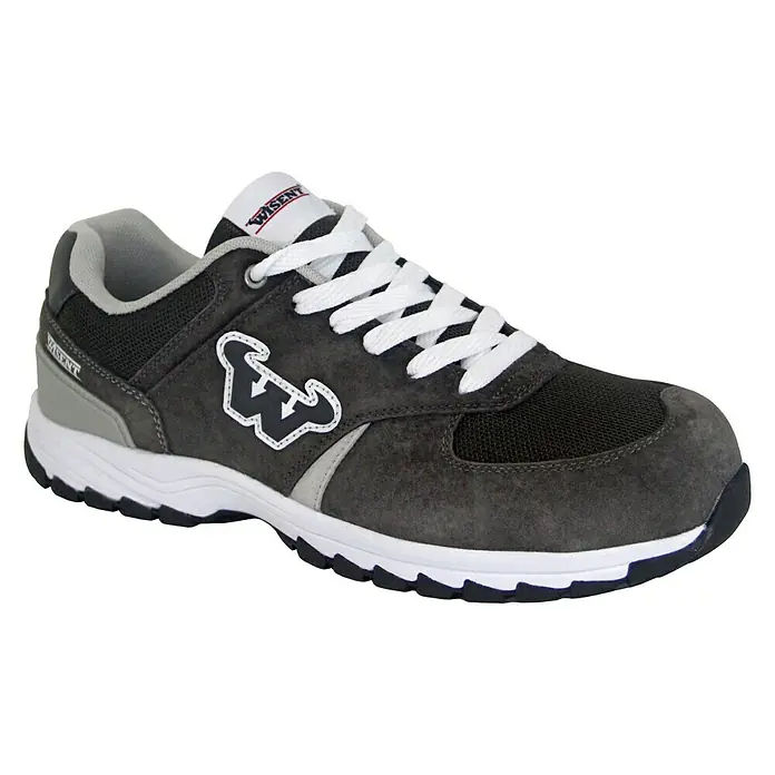 Wisent Zapatos de seguridad - Marrón, 47, Categoría de protección: S3 - Vista de perfil derecho