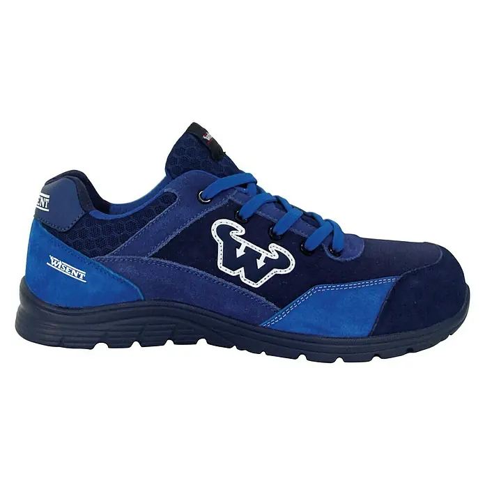 Wisent Zapatos de seguridad - Azul, 45, Categoría de protección: S3 - Vista de perfil derecho
