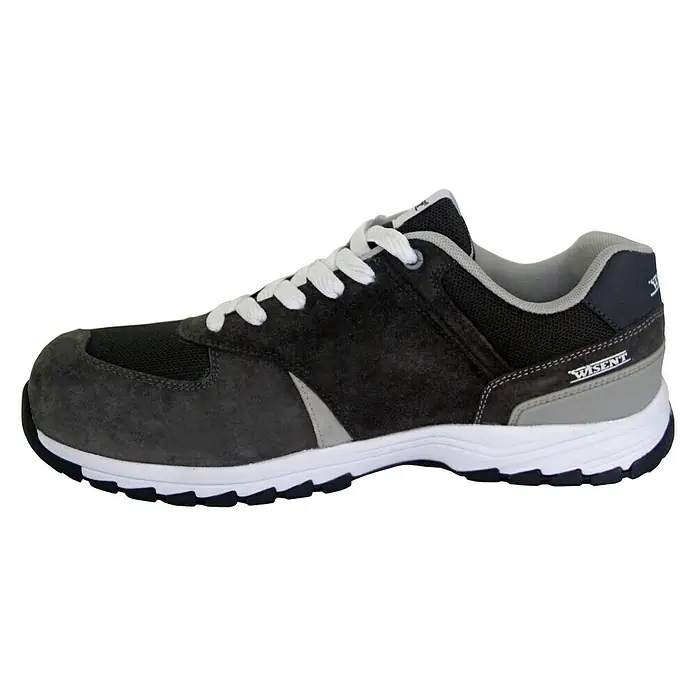 Wisent Zapatos de seguridad - Marrón, 47, Categoría de protección: S3 - Vista de perfil izquierdo