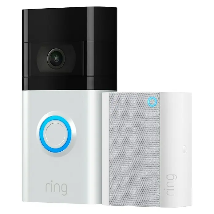 Ring Set Video Doorbell 3 + Chime - 1.920 x 1.080 Pixel (Full HD) - Vorderansicht