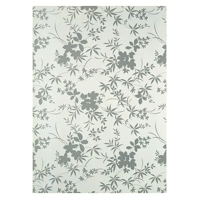 D-c-fix Noblessa Tischdecke Flores - Weiß, 140 x 110 cm, Eckig - Draufsicht