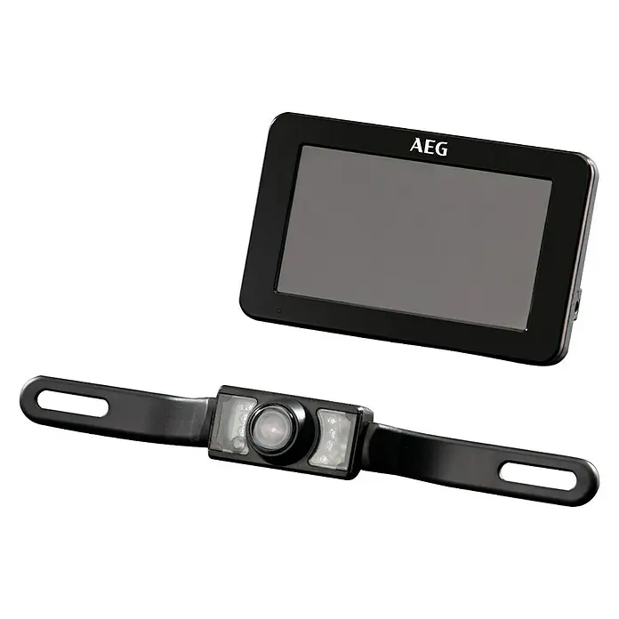 AEG Rückfahrkamera RV 4.3 - Geeignet für: PKWs, 2 -tlg. - Vorderansicht