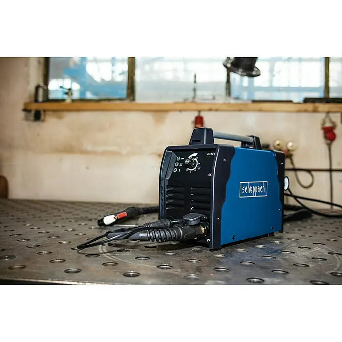 Scheppach Plazma rezač PLC 40 - Debljina reza: 1 – 4 mm (bakar) - Živopisni prikaz