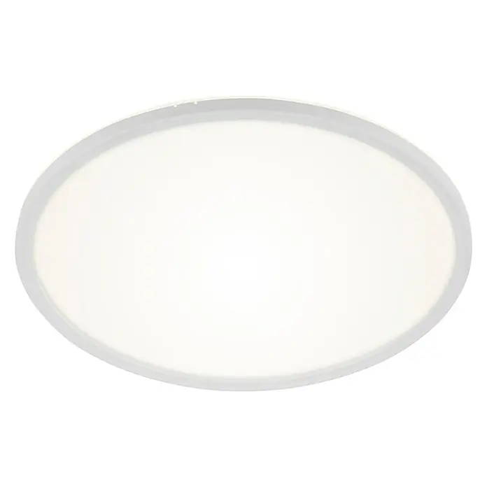 LED-Panel rund Backlight - 22 W, Ø x H: 42 x 2,9 cm, Weiß, Neutralweiß - Ansicht von unten