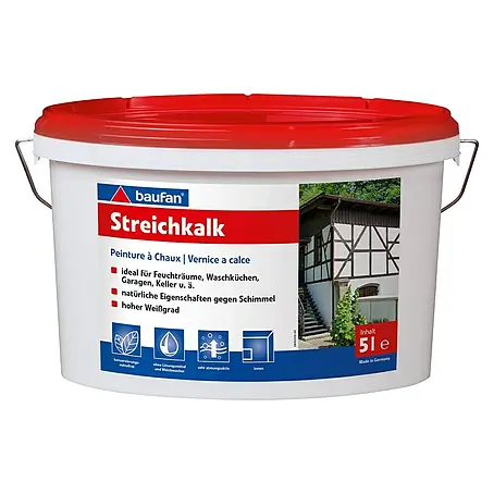 Baufan  Streichkalk