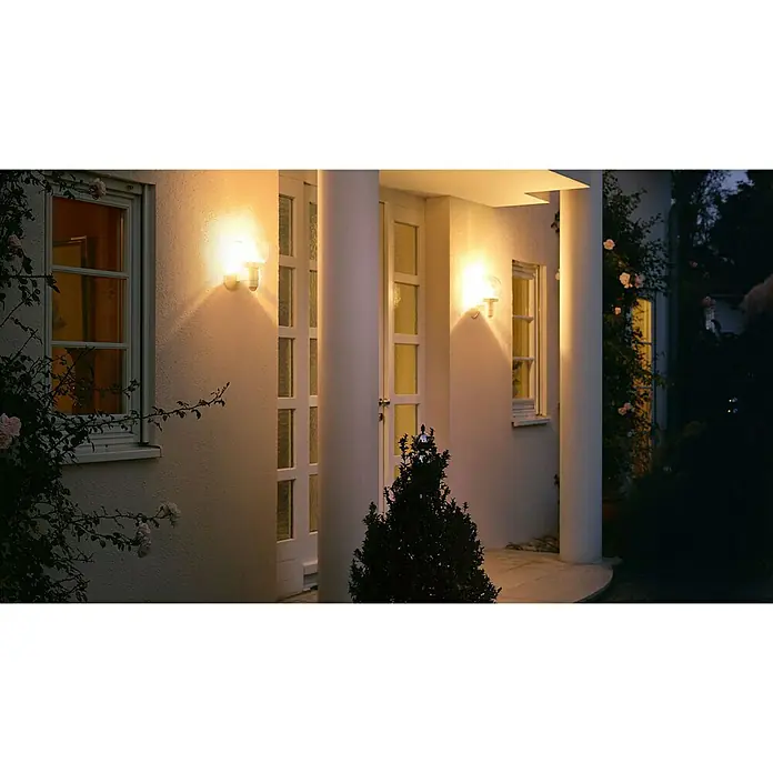 Steinel Sensor-Außenleuchte L 115 S - 60 W, L x B x H: 25,7 x 21,5 x 33 cm - Stimmungsaufnahme