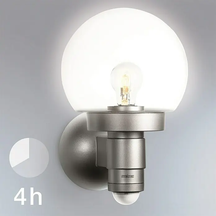 Steinel Sensor-Außenleuchte L 115 S - 60 W, L x B x H: 25,7 x 21,5 x 33 cm - Detailaufnahme