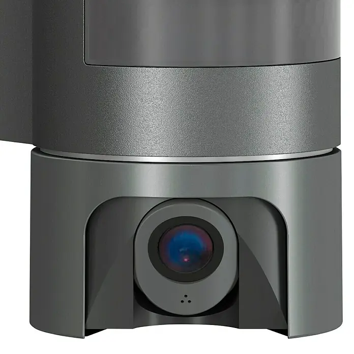 Steinel LED-Außenwandleuchte XLED CAM 1 S ANT - 21 W, 16,7 x 21 x 27,5 cm, IP44 - Detailaufnahme