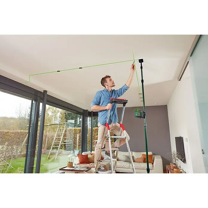 Bosch Advanced Kreuzlinienlaser Level 360 - Max. Arbeitsbereich: 24 m - Anwendungsbeispiel