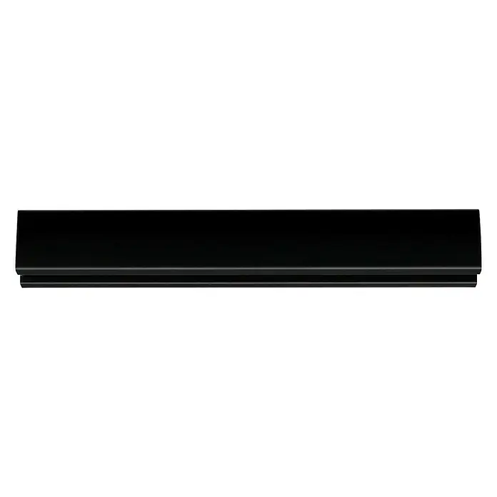 Paulmann URail Schiene - 10 cm, Metall, Schwarz - Vorderansicht