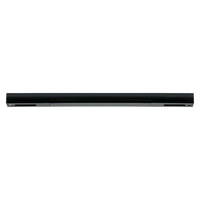 Paulmann URail Mittel-Einspeisung - L x B x H: 304 x 18 x 18 mm, Schwarz - Vorderansicht