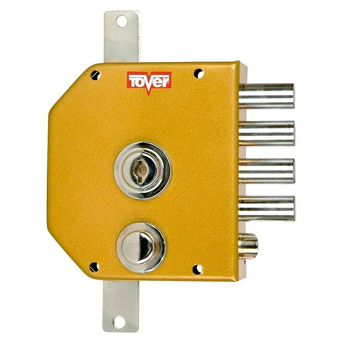 Tover Cerradura con cerrojo 9000 - Tipo de cerradura: Llave, DIN-derecha, Puerta exterior