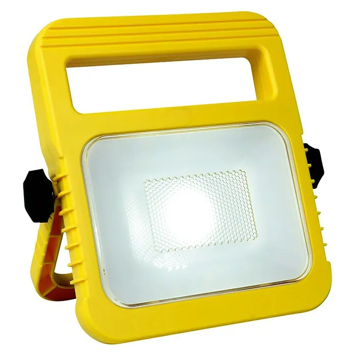 Lutec Proyector LED portátil Utin - 11 W, IP54, L x An x Al: 4,5 x 17,2 x 17,5 cm