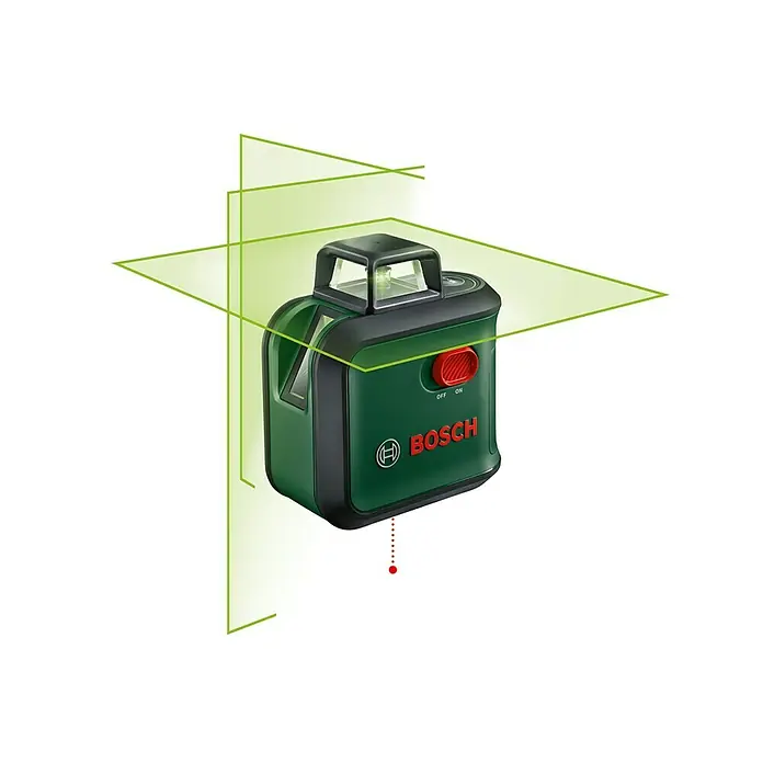 Bosch Advanced Kreuzlinienlaser Level 360 - Max. Arbeitsbereich: 24 m