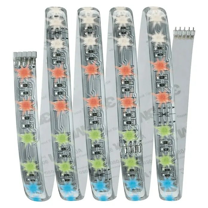 Paulmann MaxLED LED-Band RGBW Basisset - 1,5 m, RGBW, 18 W - Vorderansicht