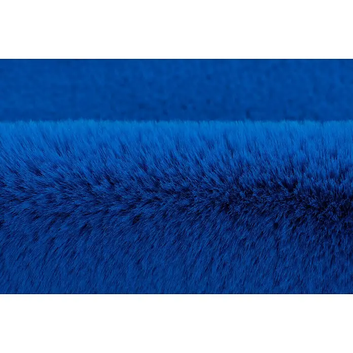 Kayoom Kids Deko-Kunstfell Teddy - Blau, 90 x 73 cm, 100 % Polyester - Detailaufnahme