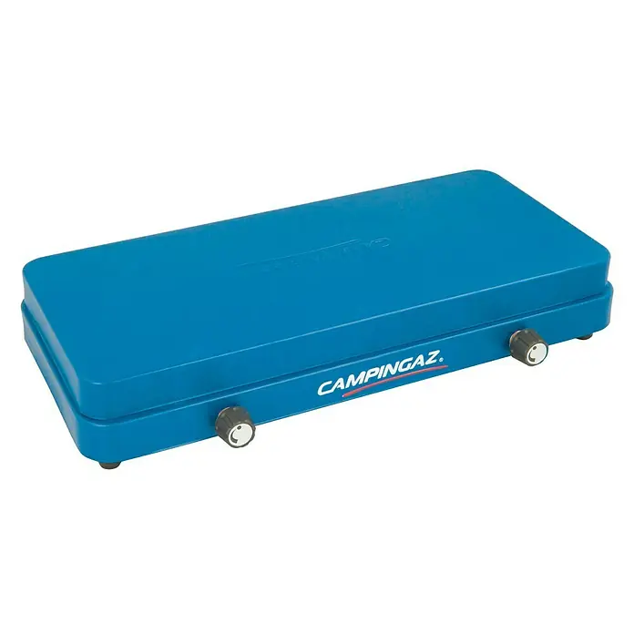 Campingaz Placa de gas Base Camp Lid - Potencia: 2 x 1.600 W, L x An x Al: 43 x 21 x 8,5 cm