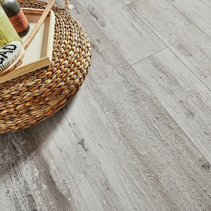 LOGOCLIC Aquaprotect Laminat Milkyway - 1.285 x 192 x 8 mm, Rustikalni pod - Detaljan prikaz
